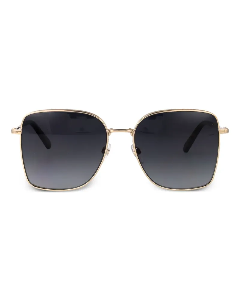 Marc Jacobs Sonnenbrille mit eckigem Gestell - Gold Gold