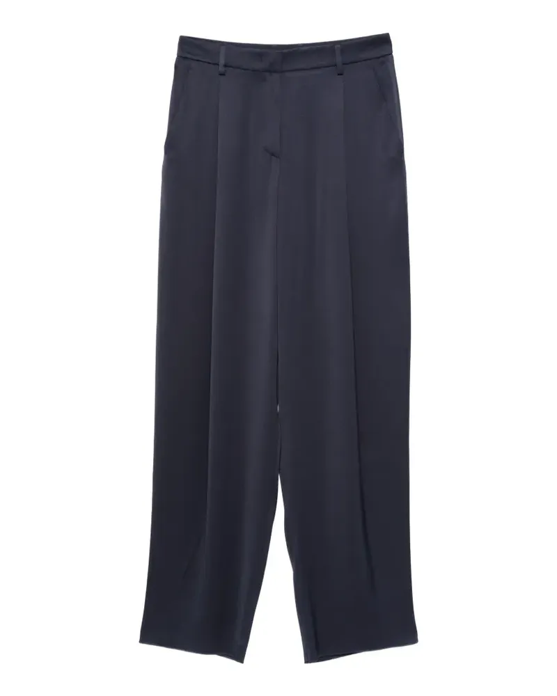Giorgio Armani pleated trousers - Blau Blau
