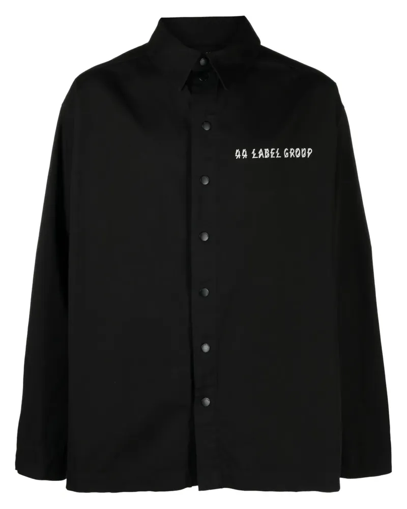 44 LABEL GROUP Continuum Fellow Hemd - Schwarz Schwarz