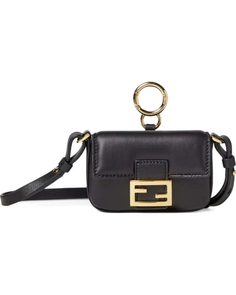 Fendi Baguette Taschenanhänger - Schwarz Schwarz