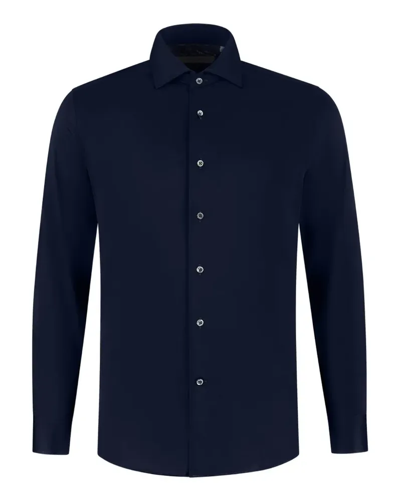 Corneliani Langärmeliges Hemd - Blau Blau