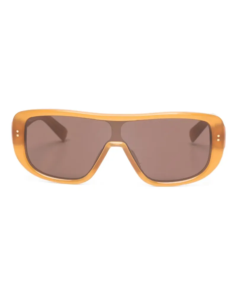 Jacquemus geometric sunglasses - Nude Nude