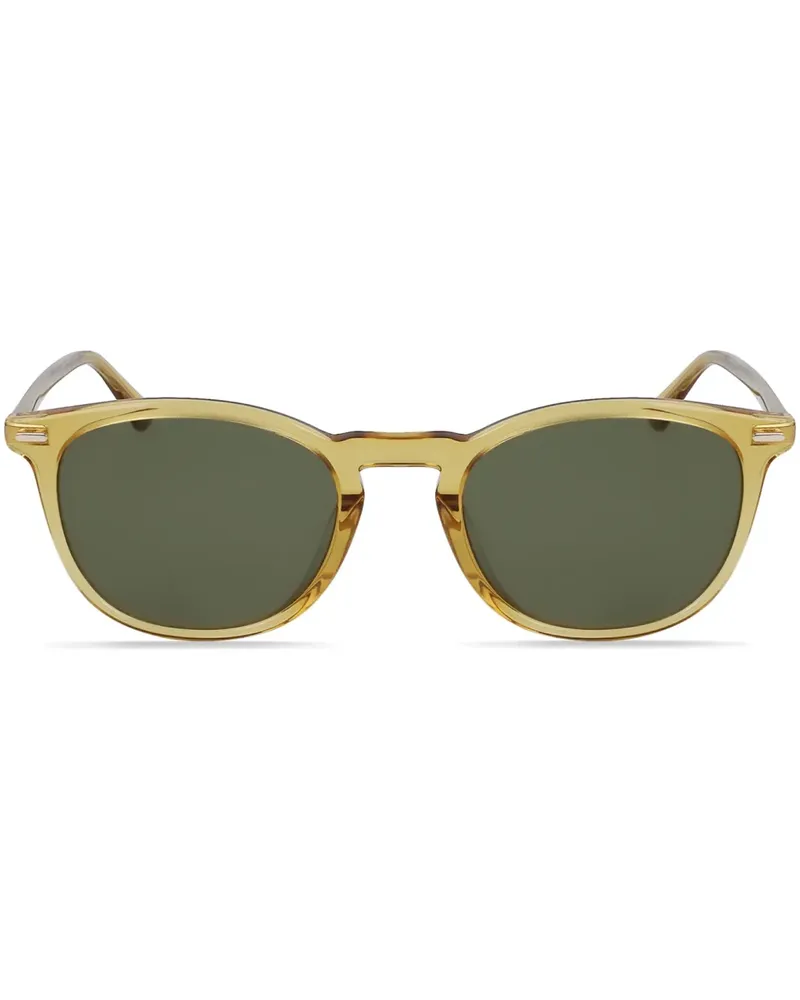 Calvin Klein Sonnenbrille mit Panto-Gestell - Gelb Gelb