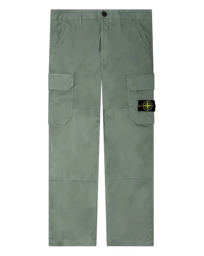 Stone Island Hose mit aufgesetzten Taschen - Grün Grün