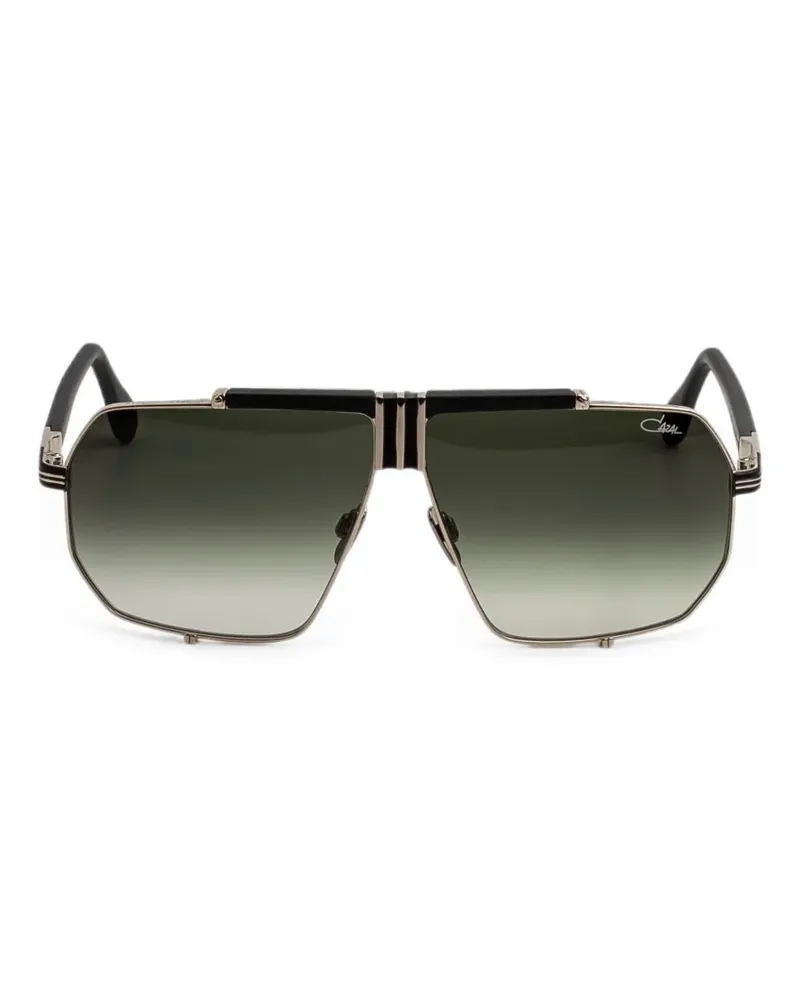 CAZAL Sonnenbrille mit geometrischem Gestell - Silber Silber