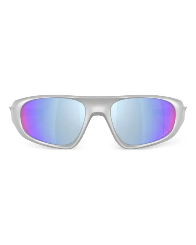 Oakley Sonnenbrille mit geometrischem Gestell - Grau Grau