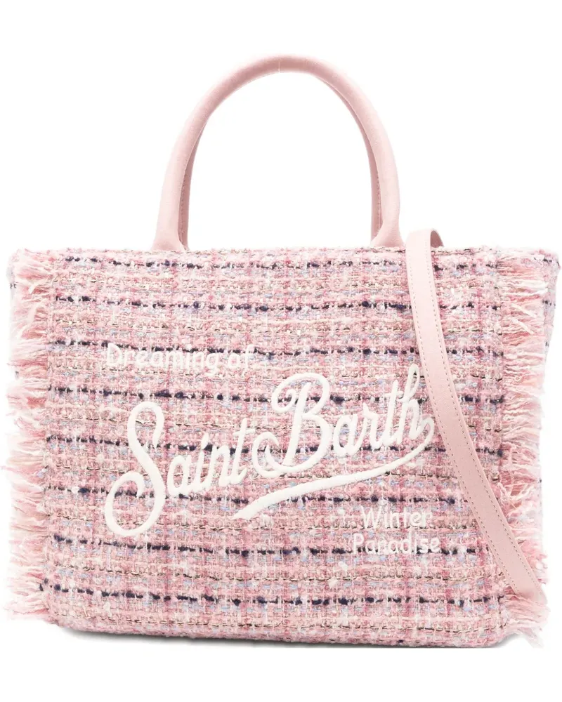 MC2 Saint Barth fringed tote bag - Rosa Rosa