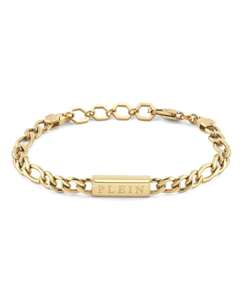 Philipp Plein Paperclip Armband - Gold Gold
