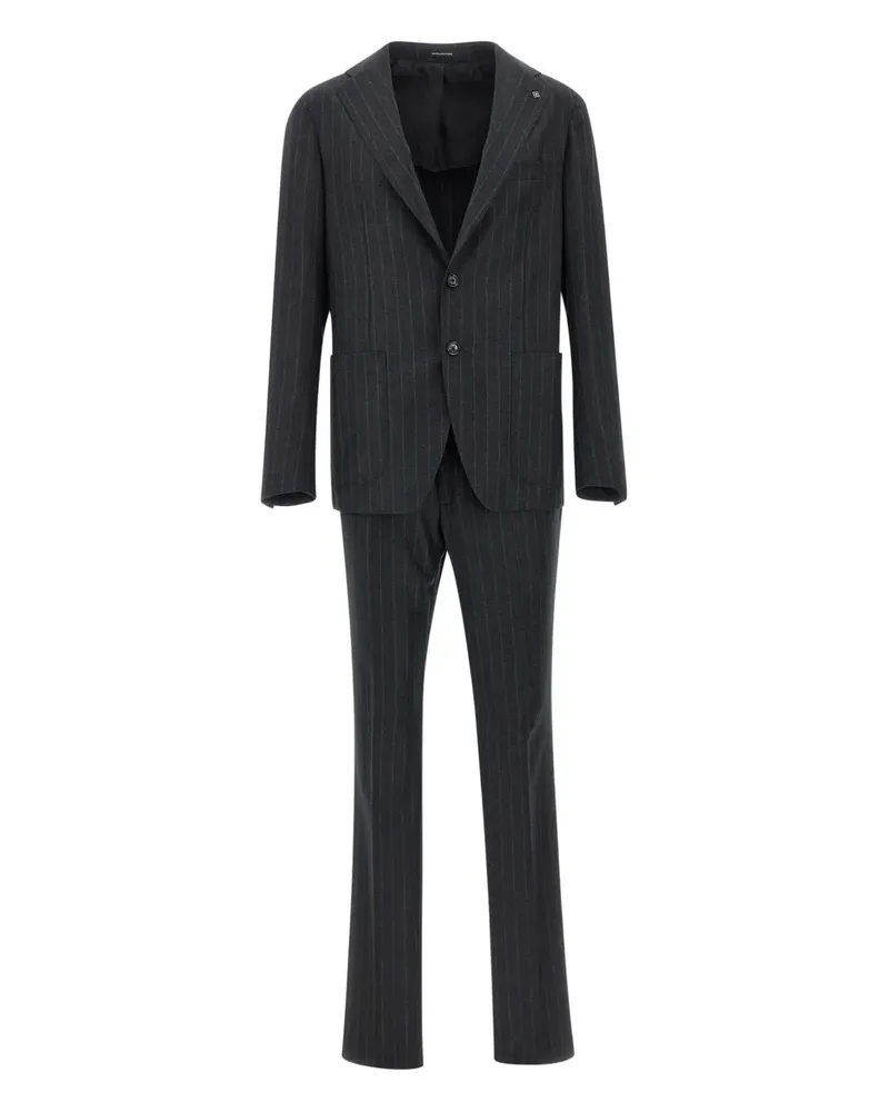 Tagliatore Zweiteiliger Anzug mit Nadelstreifen - Grau Grau