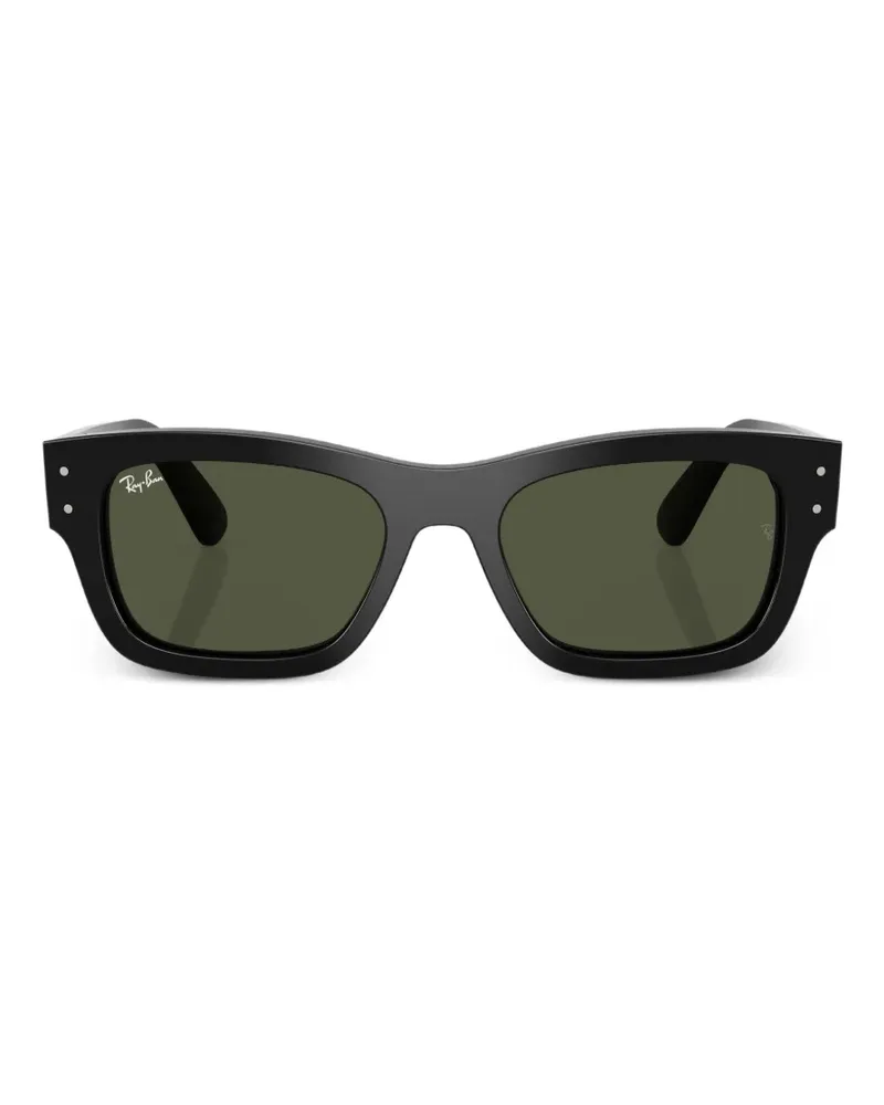 Ray Ban Joseph rectangle-frame sunglasses - Schwarz Schwarz