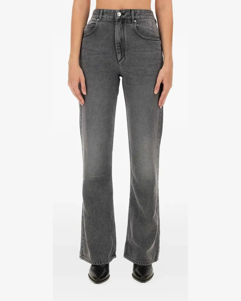 Isabel Marant Belvira high-waisted jeans - Grau Grau