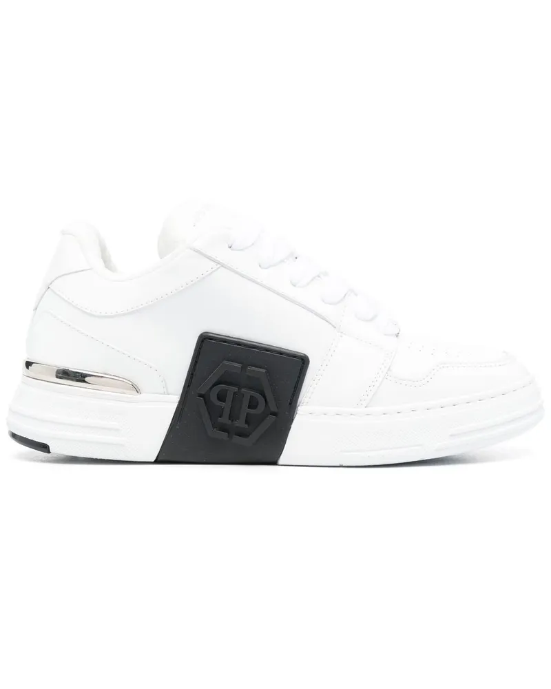 Philipp Plein Super Street Sneakers - Weiß Weiß