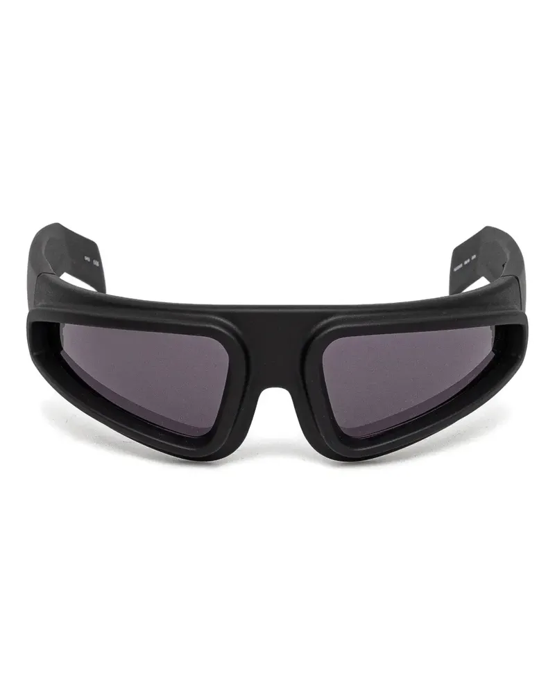 DRKSHDW by Rick Owens Ryder Sonnenbrille - Schwarz Schwarz