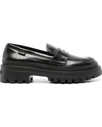 Moschino Klassische Penny-Loafer Schwarz