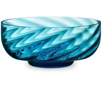 Set aus zwei Murano-Glasschalen - Blau
