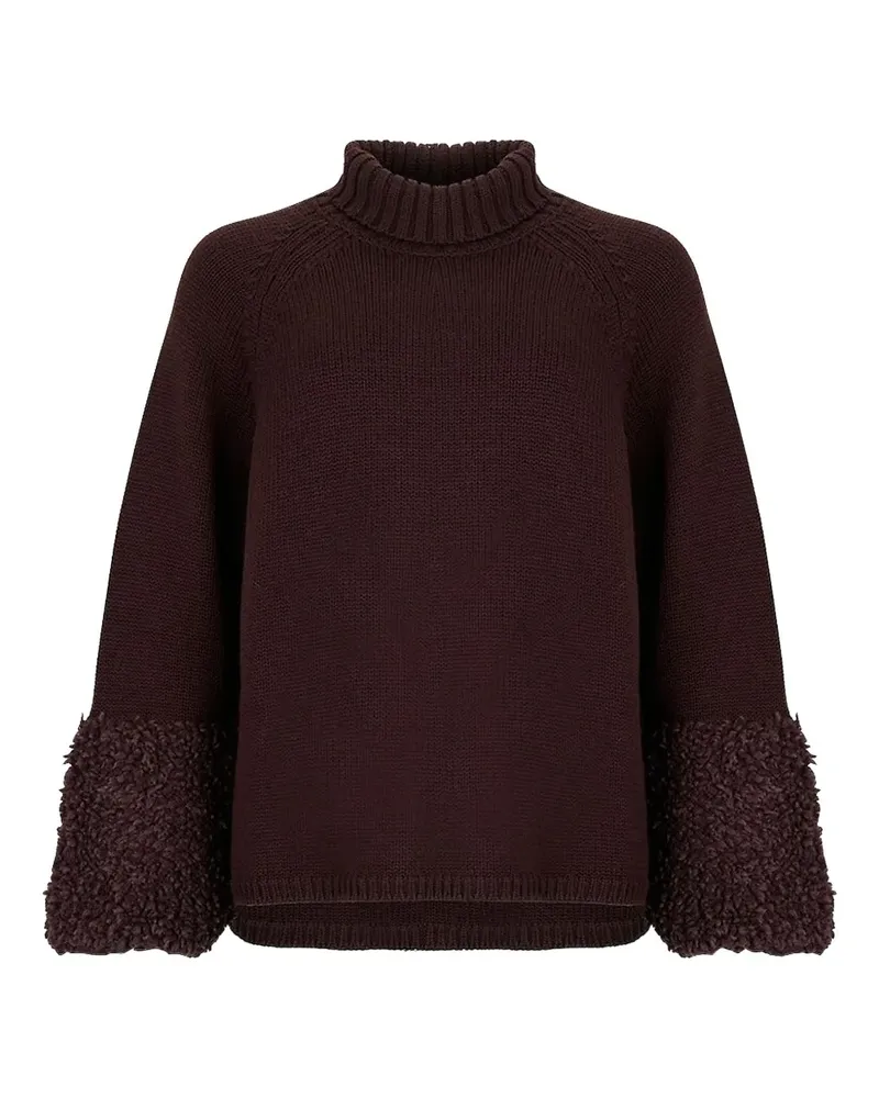 Fedeli Pullover mit Rollkragen - Braun Braun