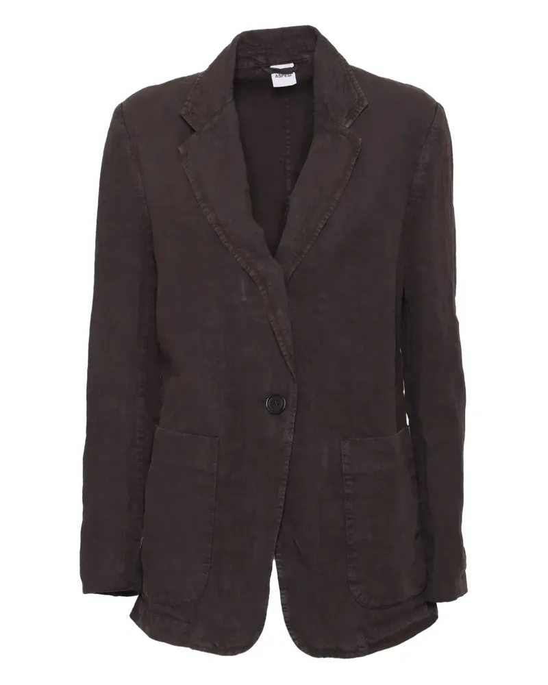 ASPESI Einreihiger Blazer - Braun Braun