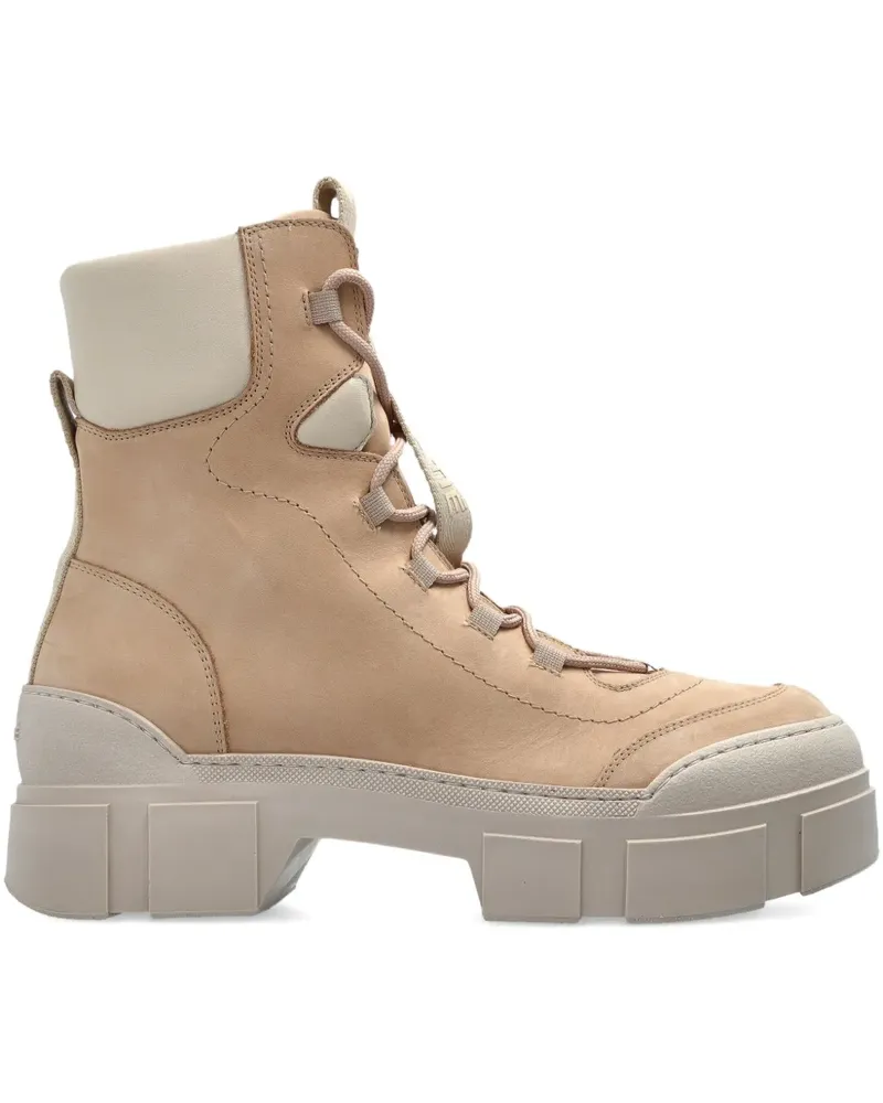 Vic Matié Klassische Schnürstiefel - Nude Nude