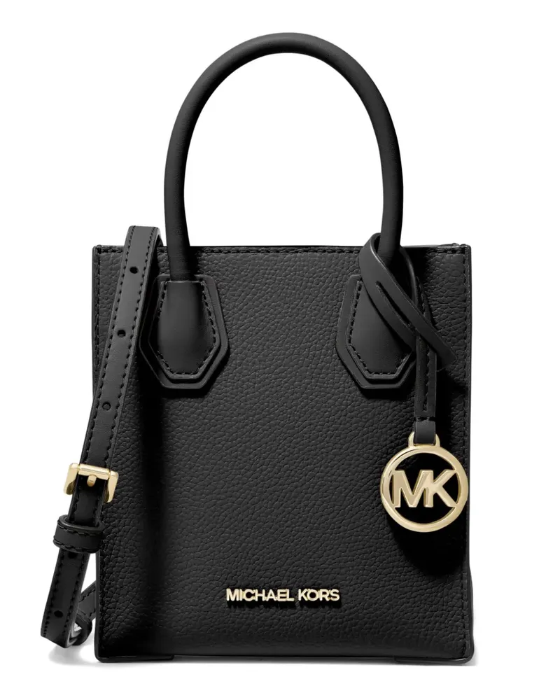 Michael Kors Kleine Mercer Handtasche - Schwarz Schwarz