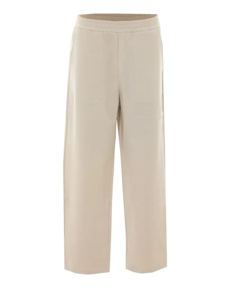 Brunello Cucinelli flared track pants - Nude Nude