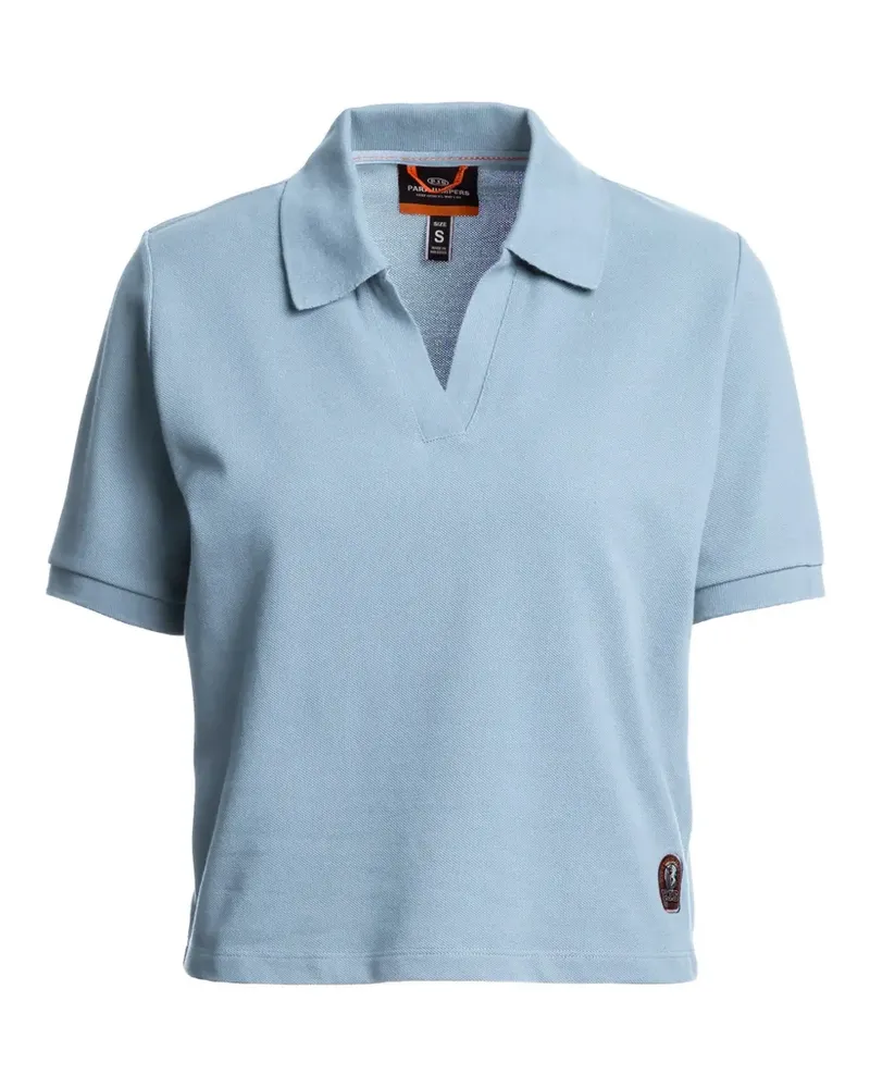 Parajumpers T-Shirt mit V-Ausschnitt - Blau Blau
