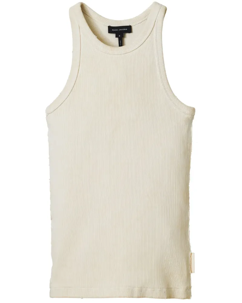 Marc Jacobs Grunge ribbed tank top - Nude Nude