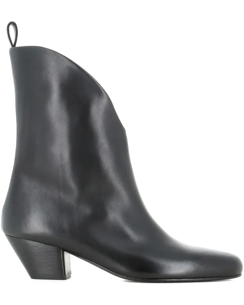 Marsèll Stiefel mit V-Ausschnitt - Schwarz Schwarz