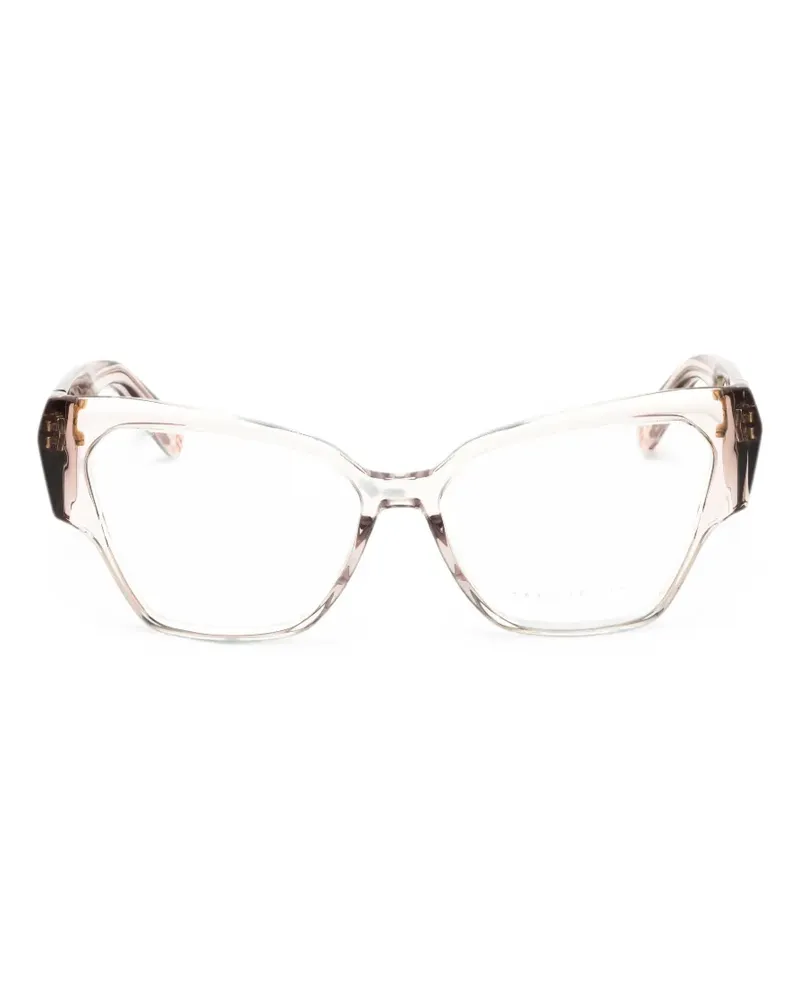 Philipp Plein cat-eye glasses - Nude Nude