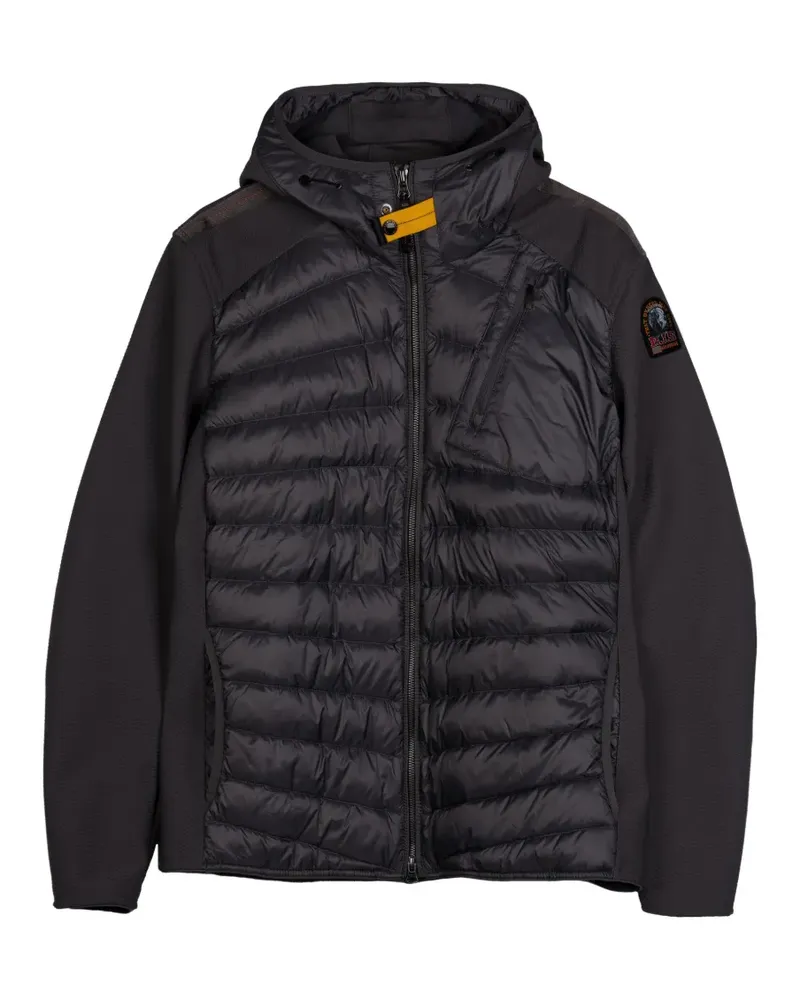 Parajumpers Gesteppte Kapuzenjacke - Schwarz Schwarz