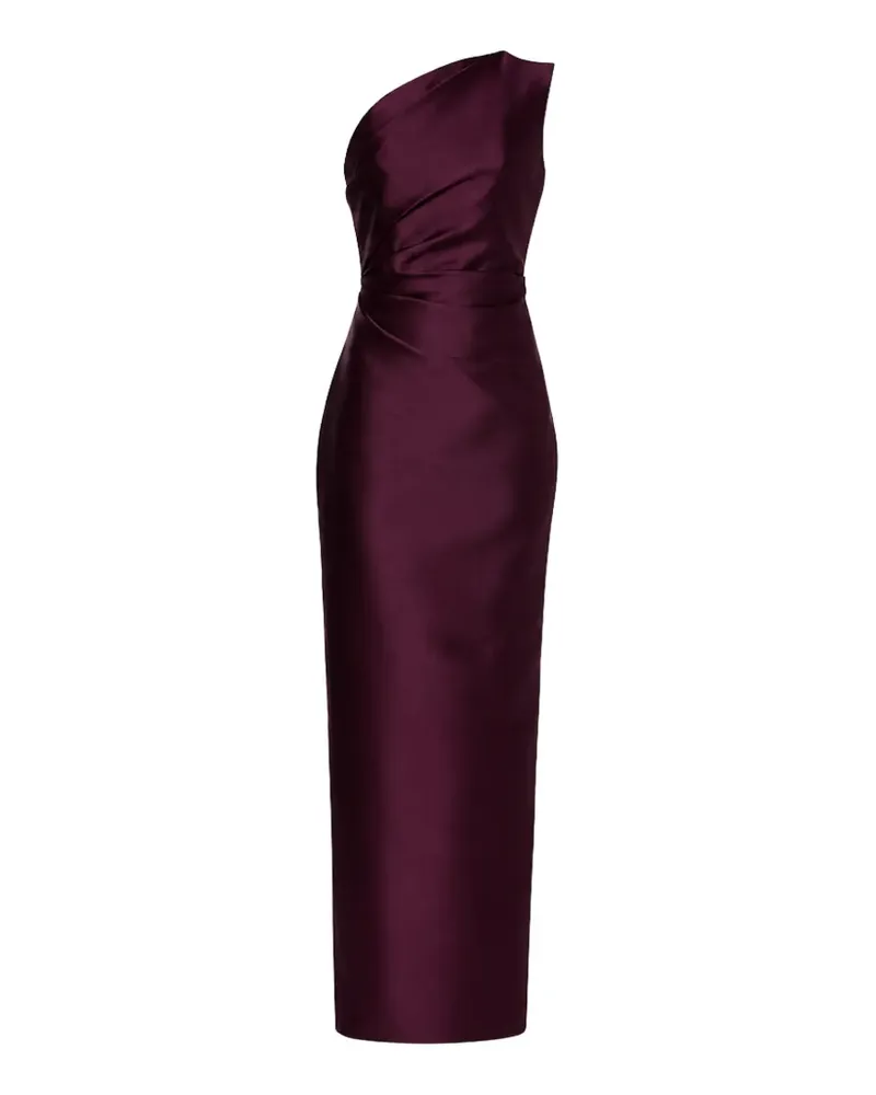 Solace London Kira one-shoulder maxi dress - Violett Violett