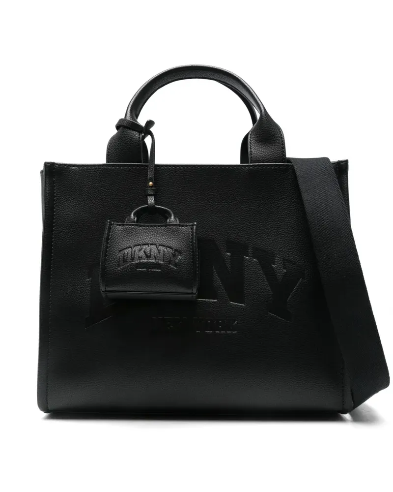 DKNY Mittelgroße Hadlee Tote Bag - Schwarz Schwarz