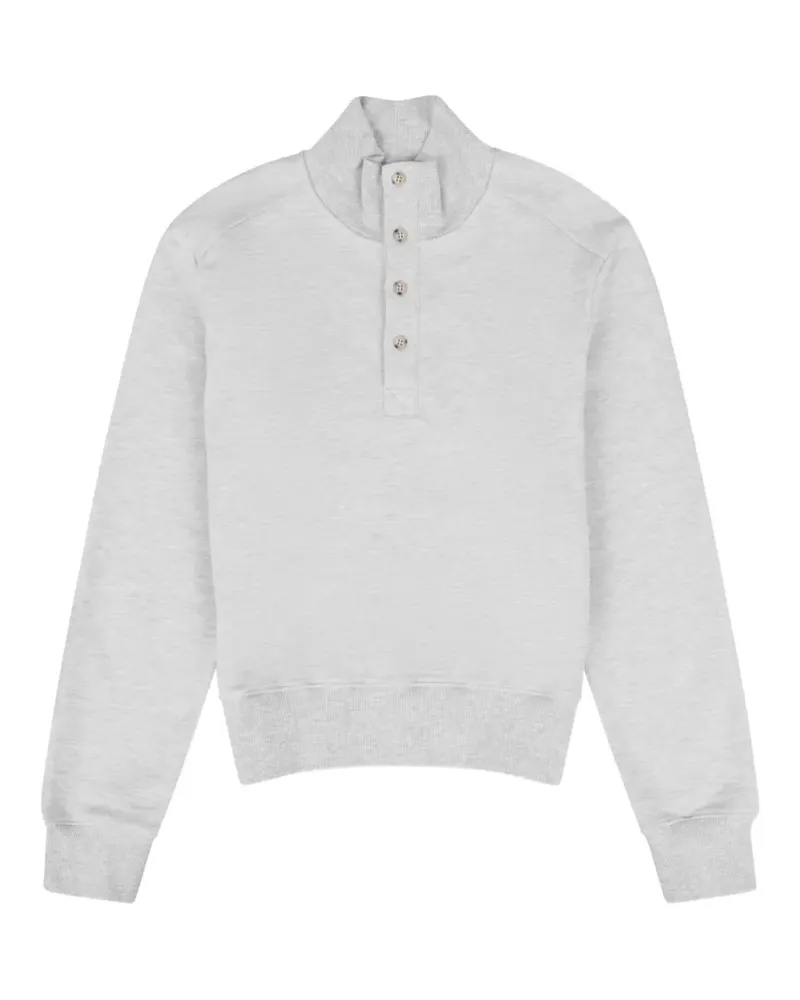 Entire Studios Geknöpfter Pullover mit Stehkragen - Grau Grau