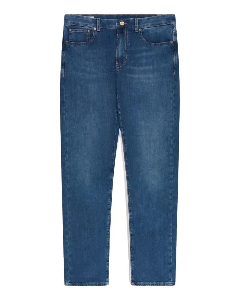 Incotex five-pocket slim-fit jeans - Blau Blau