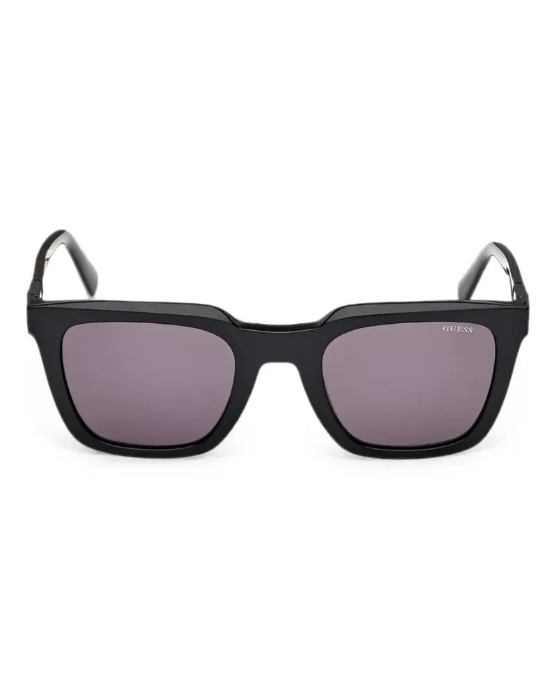 Guess square plastic sunglasses - Schwarz Schwarz