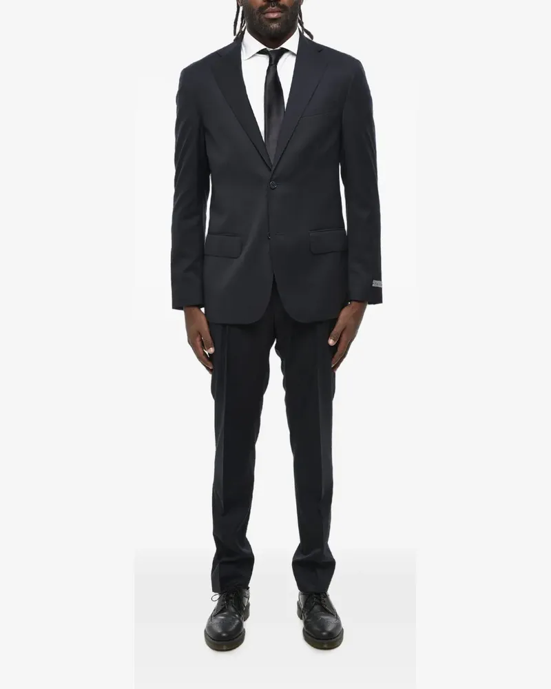 Corneliani Nino Danieli virgin wool suit - Schwarz Schwarz