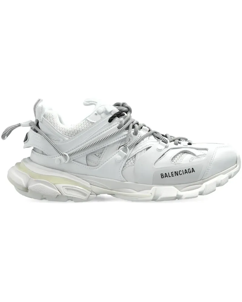 Balenciaga Sneakers mit Kontrasteinsätzen - Weiß Weiß