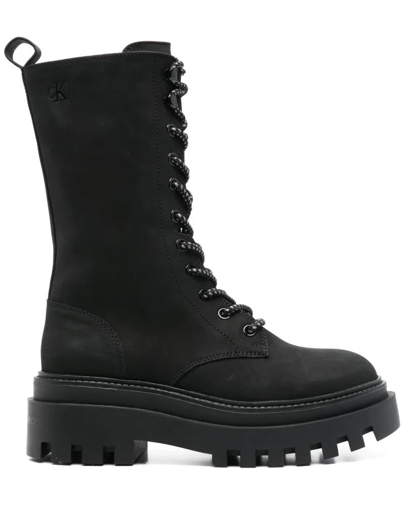 Calvin Klein Stiefel mit Plateausohle - Schwarz Schwarz