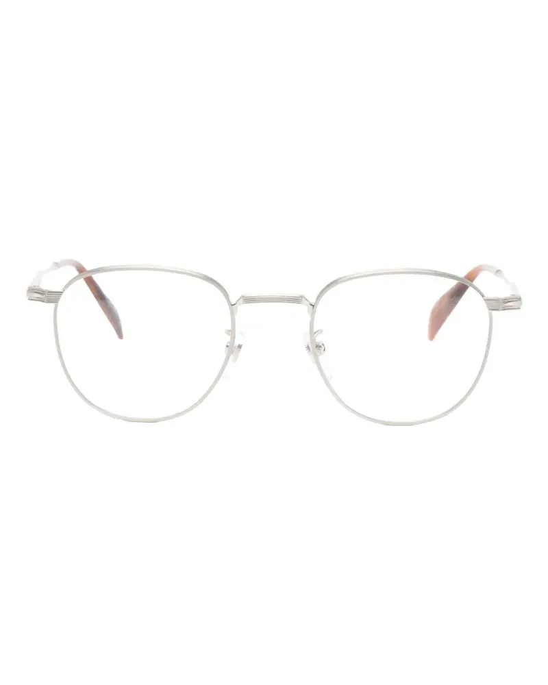 EYEWEAR by DAVID BECKHAM geometric-frame glasses - Silber Silber