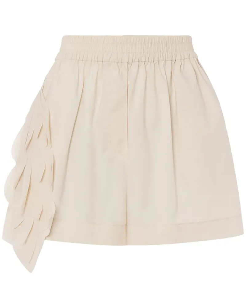 Alberta Ferretti Shorts mit Applikation - Nude Nude