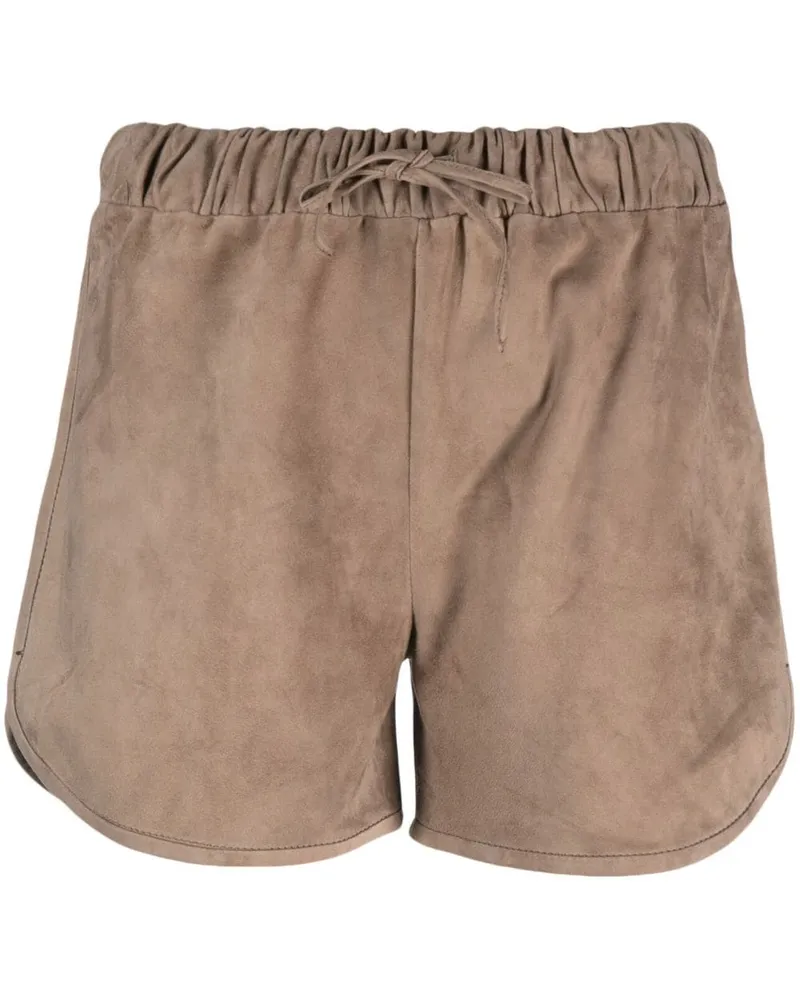 Salvatore Santoro Shorts mit Kordelzug Nude