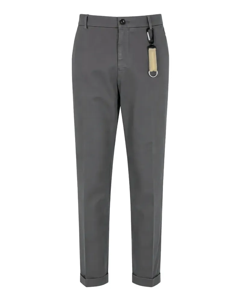 Manuel Ritz Hose mit Karabinerdetail - Grau Grau
