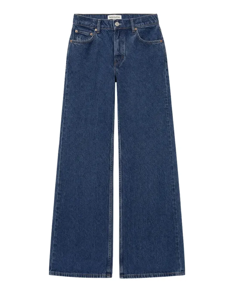 Reformation Cary wide-leg jeans - Blau Blau