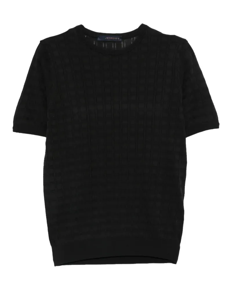Jeordie's patterned T-shirt - Schwarz Schwarz