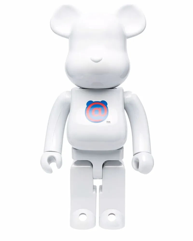 Medicom Toy 1st Model BE@RBRICK 400% Figur - Weiß Weiß