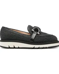 FESTA Milano Gewebte Ginevra Loafer Schwarz