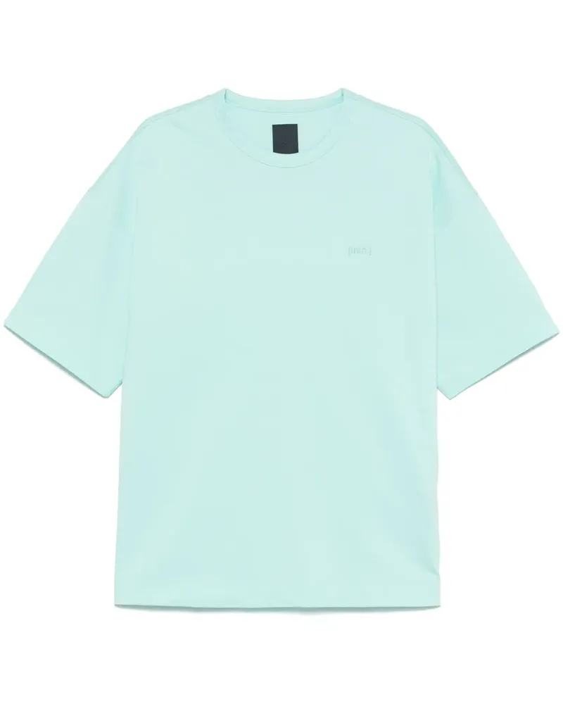 JUUN.J T-Shirt mit Logo-Stickerei - Blau Blau