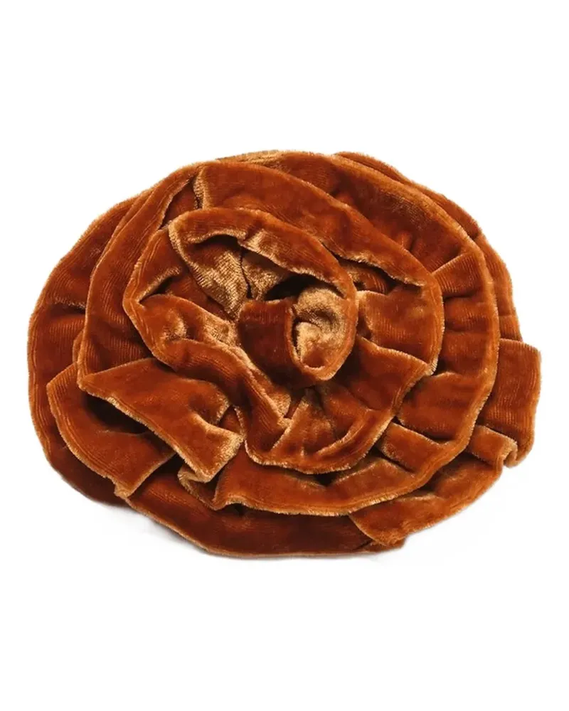 Maliparmi flower brooch - Braun Braun