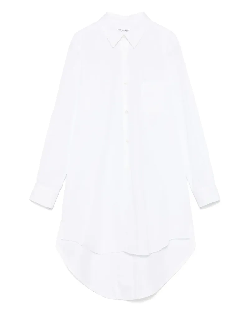 Comme des Garçons Klassisches Hemd - Weiß Weiß