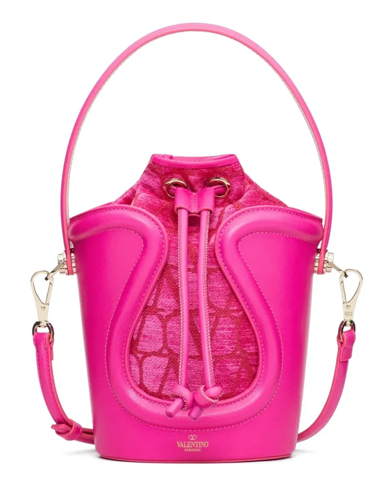 Valentino Garavani Le Cinquieme Toile Iconographe Beuteltasche - Rosa Rosa