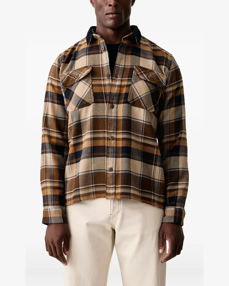 Barbour Grasmoor Langarmshirt - Braun Braun